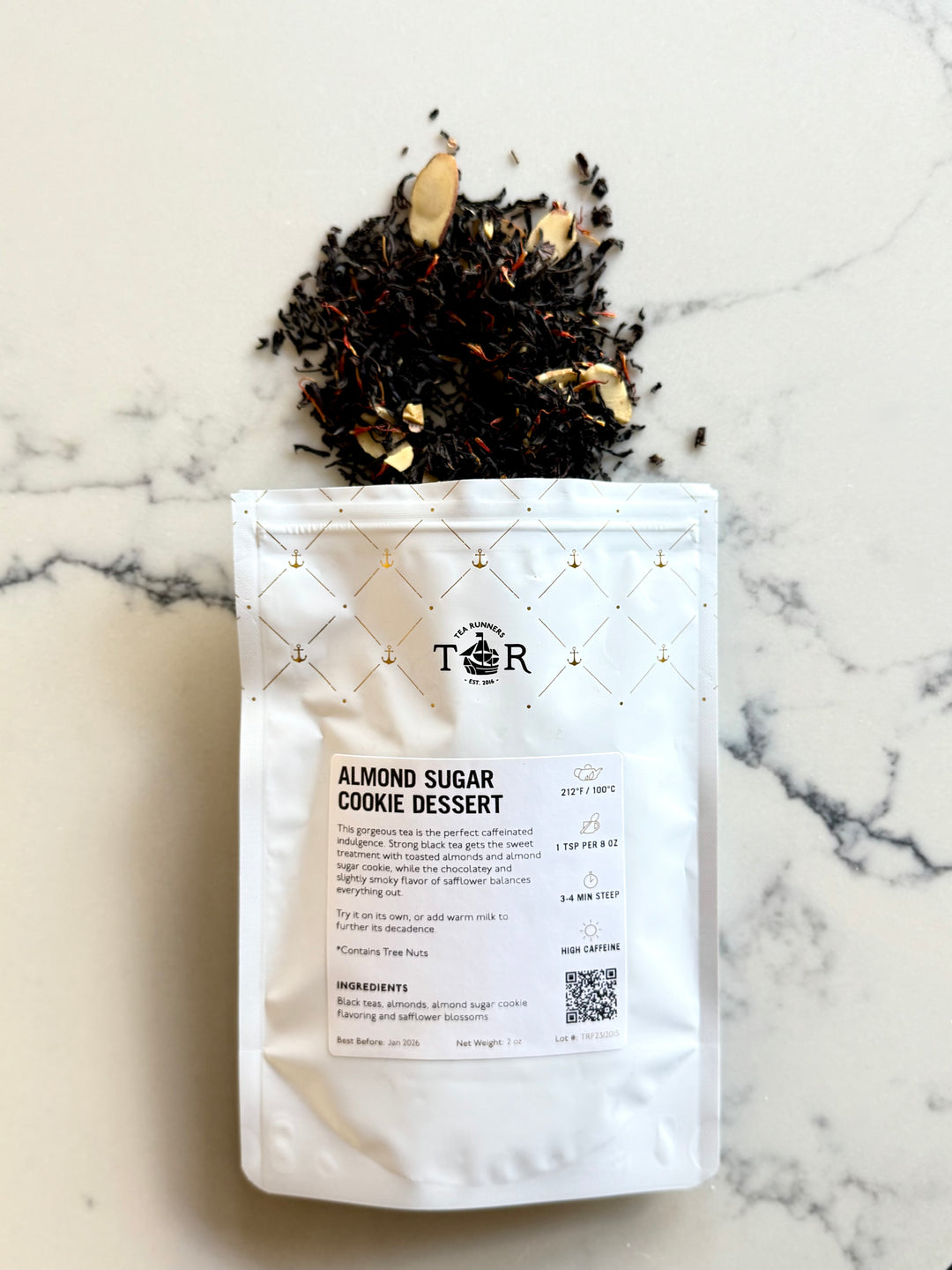 Almond Sugar Cookie Dessert Black