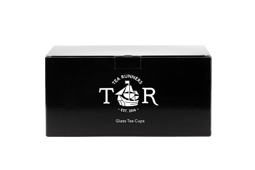 Tea Runners Glass Tea Cups (2 pack)