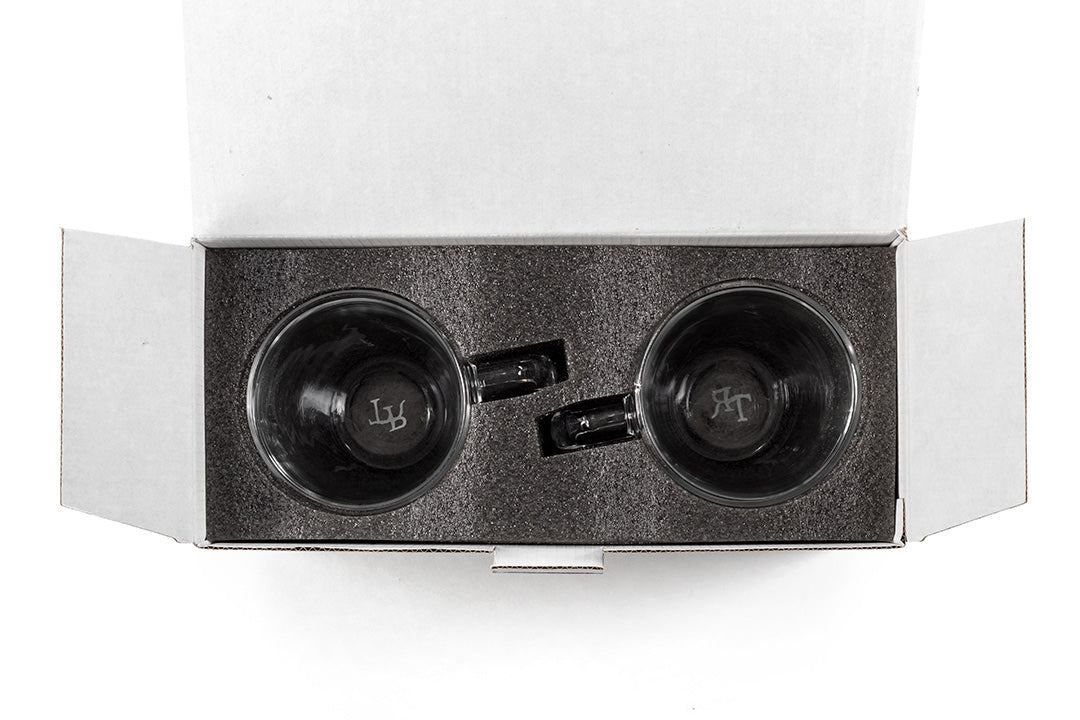 Tea Runners Glass Tea Cups (2 pack)