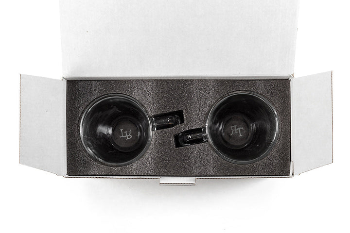 Tea Runners Glass Tea Cups (2 pack)