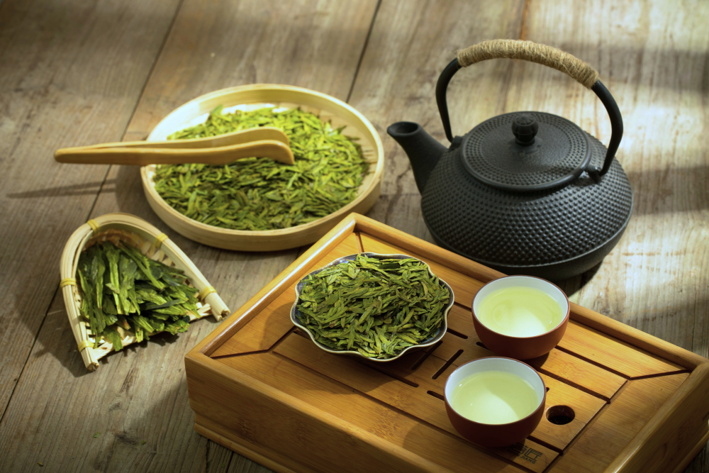 Making Green Tea - Sencha