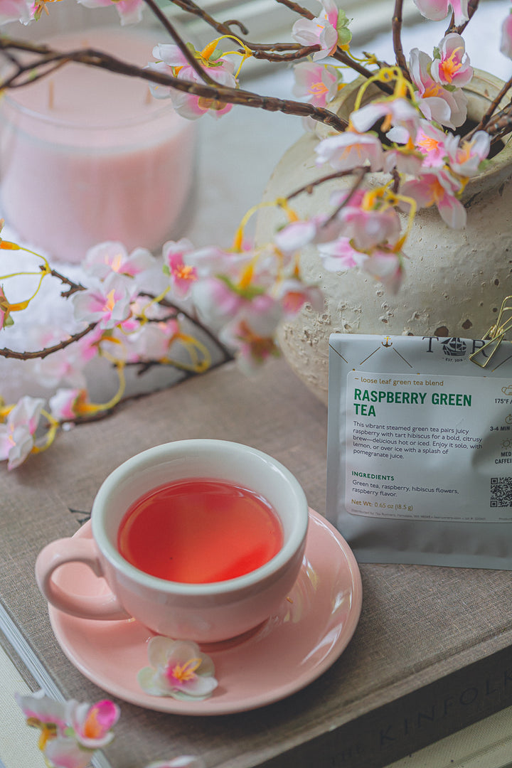 Raspberry Green Tea
