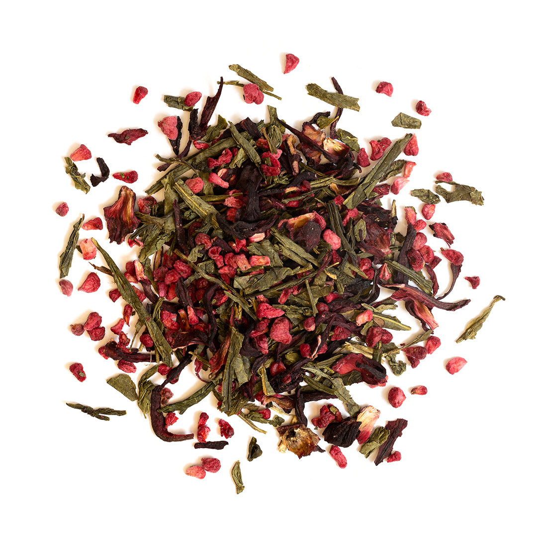 Raspberry Green Tea - Premium Loose Leaf Green Tea – Tea Runners