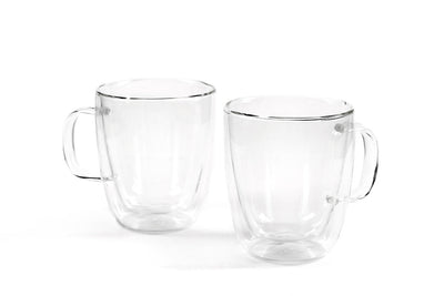 Glass Tea Cups (2 pack)